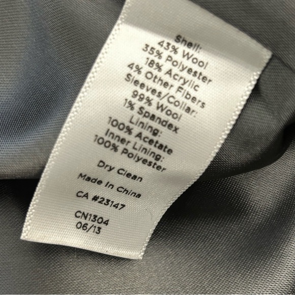 Talbots Luxurious Wool Shift Dress in Gray, Cream & Silver Winter US 6P - J2165 - Picture 8 of 9